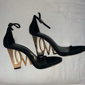 Aminah Abdul Jillil LOVE Sandal Heels